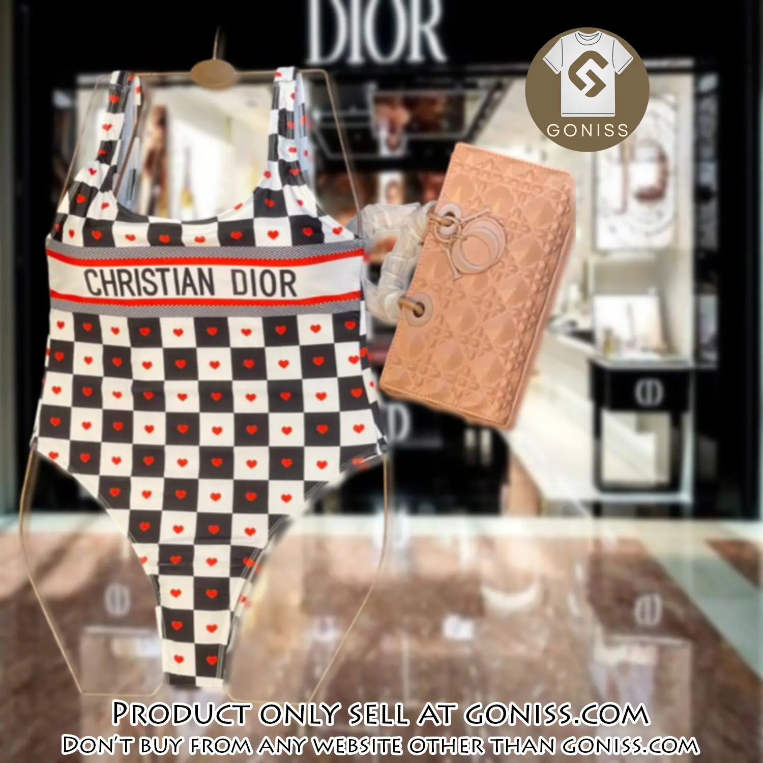 Christian dior swimwear beachwear one piece swimsuit osw1042 gn1203167